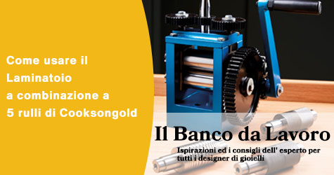 Come usare il Laminatoio a combinazione a 5 rulli di Cooksongold