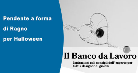 Pendente a forma di Ragno per Halloween