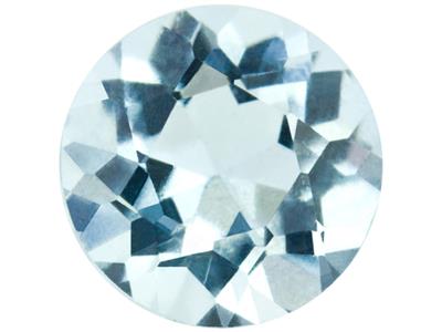 Acquamarina Rotonda, 4 MM - Immagine Standard - 2