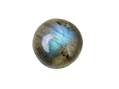 Labradorite, Cabochon Tondo, 8 MM - Immagine Standard - 1