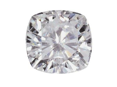 Moissanite, Taglio Cuscino, 4,5 Mm, 0,42 Ct, Equivalenza Diamante 0,5 Ct, Ottima Qualità