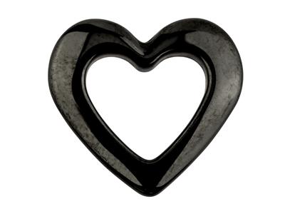 Cuore Di Ceramica, Grigio, 15 MM - Immagine Standard - 1