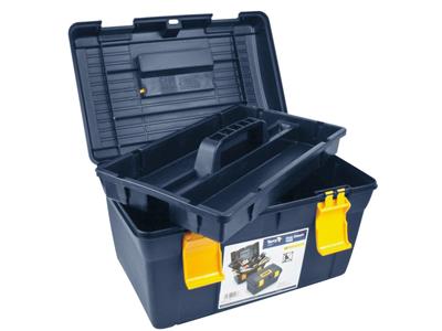 Cassetta Degli Attrezzi, Plastica Nera, 40cm - Immagine Standard - 1