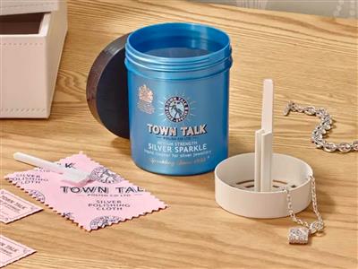 Soluzione Lucidante Per Gioielli Inargento, Barattolo Da 225 Ml, Town Talk - Immagine Standard - 3