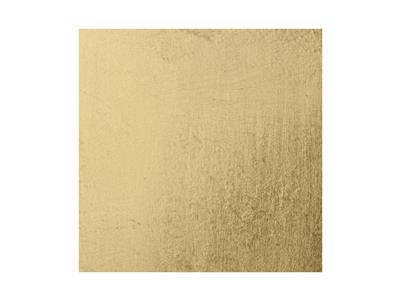 Libretto In Foglia D'oro Giallo Sciolto 22 Kt, 0,1 Micron, 80 X 80 MM - Immagine Standard - 2