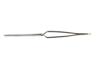 Pinzetta A Croce Dritta In Acciaio Inossidabile, 160 MM - Immagine Standard - 2