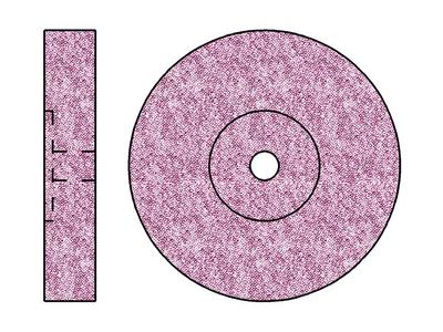 Mola Abrasiva, Corindone, Grana Media, Dimensione 16 X 3 Mm, N°767, Busch - Immagine Standard - 1