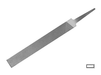 Lima Per Piastrelle Piatte N. 1163, 200 MM G00, Vallorbe - Immagine Standard - 1