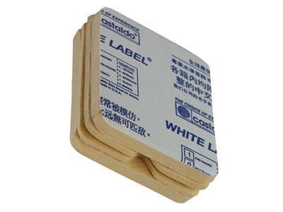 Stampi In Gomma Pre-curata White Label, 60 X 75 X 19 Mm, Castaldo, Confezione Da 10 Pezzi - Immagine Standard - 3