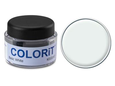 Colorit, Colore Bianco milkyfect, Barattolo Da 18 G