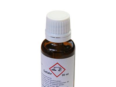Bottiglia Per Acido In Argento Con Tappo A Vite - Immagine Standard - 3