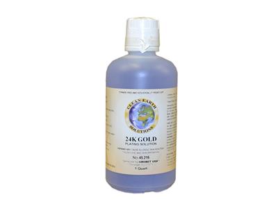 Bagno Di Doratura In Oro Giallo 24 Ct Senza Cianuro, 0,95 Litri