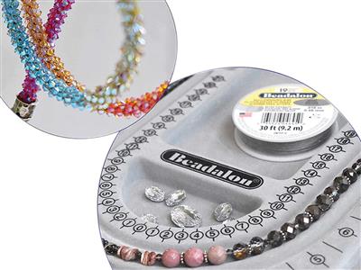 Filo Di Acciaio Con Guaina In Nylonda 0,25 Mm, Bobina Da 9,20 M, Bead Alon - Immagine Standard - 4