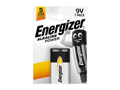Batteria Alcalina Da 9 V, Blister Da 1 Batteria, Energizer