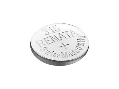 Pila A Bottone In Ossido D'argento 315, 1,55 V, Scatola Da 10, Renata - Immagine Standard - 3