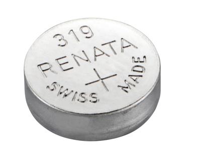 Pila A Bottone 319 In Ossido D'argento, 1,55 V, Confezione Da 10, Renata - Immagine Standard - 3
