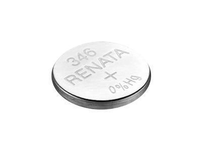 Pila Bouton 346 Oxyde D'argent, 1,55v, Blister Da 10, Renata - Immagine Standard - 3