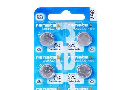Pila A Bottone 357 In Ossido D'argento, 1,55 V, Confezione Da 10, Renata - Immagine Standard - 2