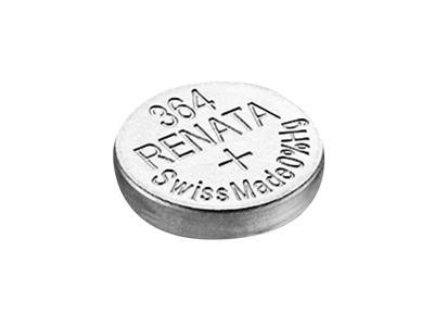Pila A Bottone In Ossido D'argento 364, 1,55 V, Confezione Da 10, Renata - Immagine Standard - 3