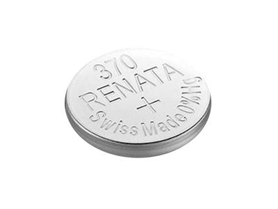 Cella A Bottone 370 All'ossido D'argento, 1,55 V, Confezione Da 10, Renata - Immagine Standard - 3