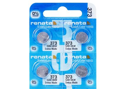 Cella A Bottone 373 All'ossido D'argento, 1,55 V, Confezione Da 10, Renata - Immagine Standard - 2