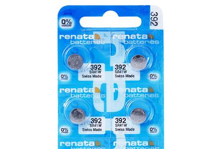Cella A Bottone 392 All'ossido D'argento, 1,55 V, Confezione Da 10, Renata - Immagine Standard - 2