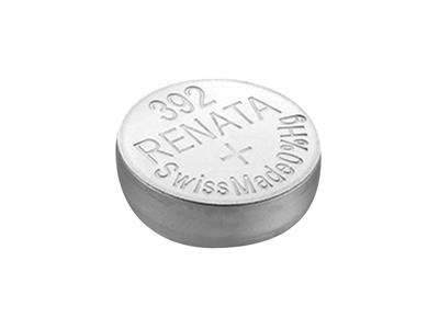 Cella A Bottone 392 All'ossido D'argento, 1,55 V, Confezione Da 10, Renata - Immagine Standard - 3