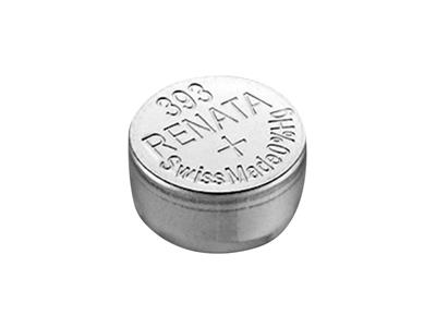 Cella A Bottone 393 All'ossido D'argento, 1,55 V, Confezione Da 10, Renata - Immagine Standard - 3