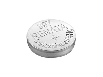 Cella A Bottone 397 All'ossido D'argento, 1,55 V, Confezione Da 10, Renata - Immagine Standard - 3