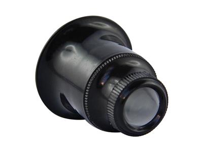 Lente D'ingrandimento Da Orologiaio, Con Due Lenti, Ingrandimento X12 - Immagine Standard - 2