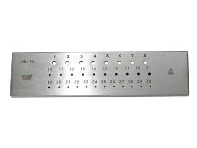 Filiere 30 Fori Rotondi, Da 5,00 A 8,00 Mm, Joliot