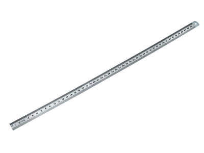 Righello Semirigido In Acciaio Inoxcromato Opaco, 100 Cm