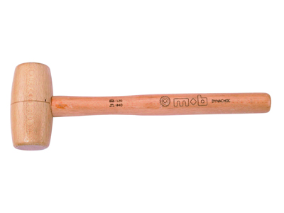 Mazza In Legno Di Ayous, Forma A Botte, 50 MM