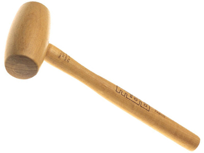 Mazza In Legno Di Ayous, Forma A Botte, 50 MM - Immagine Standard - 2
