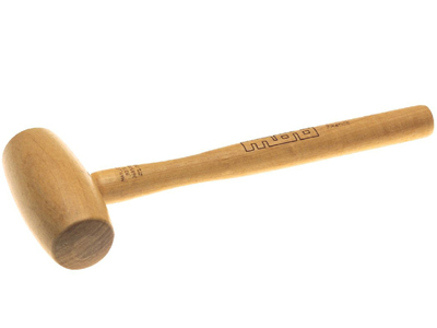 Mazza In Legno Di Ayous, Forma A Botte, 50 MM - Immagine Standard - 3