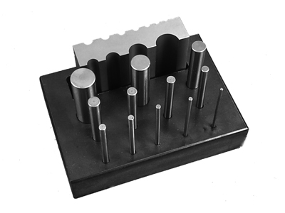 Dado Da Imbarcare Su Base, 12 Scanalature Semi-rotonde, Acciaio Temprato