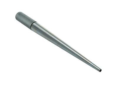Triboulet Da Forgiare In Acciaio Temprato, Tondo, Diametro 26 A 8 Mm, Lunghezza 25 Cm - Immagine Standard - 2