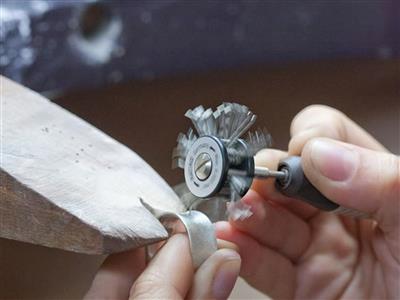 Parte Di Lavoro Per Spazzolina Per Opacizzare, Minimat Set Hatho - Immagine Standard - 2