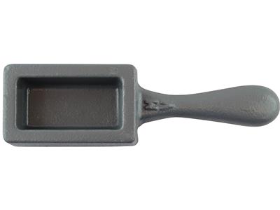 Stampo Per Lingotti Con Manico Per Placche, 70 X 35 X 25 Mm, Capacit Oro 1 Kg
