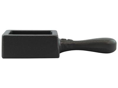 Stampo Per Lingotti Con Manico Per Placche, 70 X 35 X 25 Mm, Capacit@ Oro 1 Kg - Immagine Standard - 2