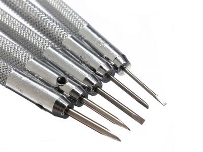 Set Di Cacciaviti Da 9 Pezzi Su Base - Immagine Standard - 3