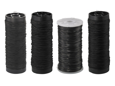 Filo Di Ferro Ricotto N. 16, Diametro 0,40 Mm, Bobina Da 250 G Filo Diferro Ricotto Argentato Riferiment - Immagine Standard - 2