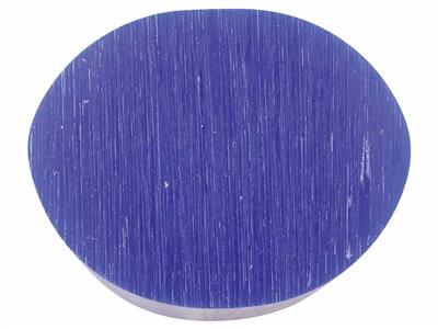 Blocco Ovale Di Cera Da Intaglio Blu, Per Bracciale, Rif. 9, Ferris - Immagine Standard - 3