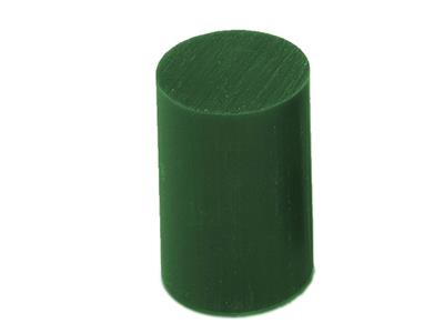 Blocco Rotondo Di Cera Da Intaglio Verde, Per Bracciale, Rif. 3, Ferris - Immagine Standard - 1