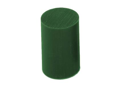 Blocco Rotondo Di Cera Da Intaglio Verde, Per Bracciale, Rif. 4, Ferris - Immagine Standard - 1