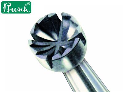 Set Di 10 Fresatrici Per Crimpaturacava 4 Lame, N. 411 Ccc, Da 1,00 A 2,30 Mm, Busch - Immagine Standard - 3