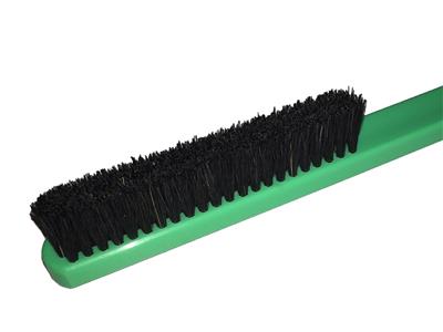 Spazzola A 4 File, Lunghezza 22 Cm,setole Nere, Manico In Plastica - Immagine Standard - 2