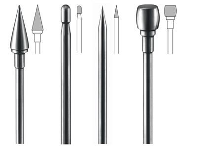 Set Di 4 Lucidatrici Al Carburo Busch Starlight, N. 5110 - Immagine Standard - 2