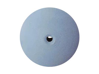 Ruota In Silicone Per Lenti, Blu, Grana Fine, 22 X 4 Mm, N 1201, Eve