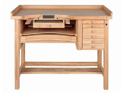 Panca Da Gioielliere Durston A 1 Posto E 6 Cassetti - Immagine Standard - 3